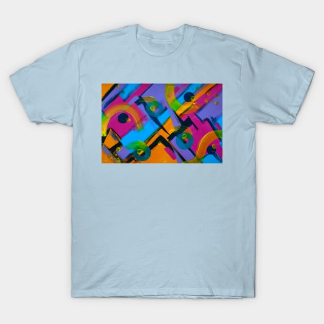 Abstract Art Kandinsky Style T-Shirt by JeLoTall